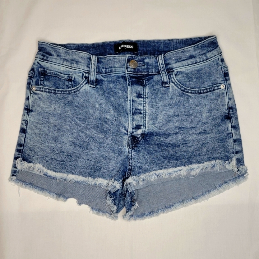 Express women jean shorts